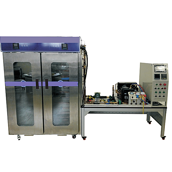 双温冷柜考核实训装置,机电设备安装与维修综合实验台