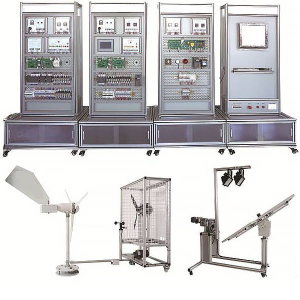 风光互补发电系统实验装置,热工测量实训台