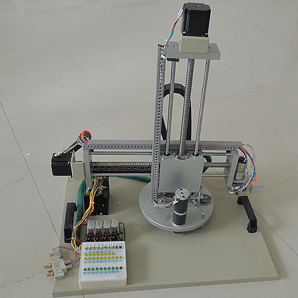 机械手PLC控制实训装置,便携式机械传动组合实验台